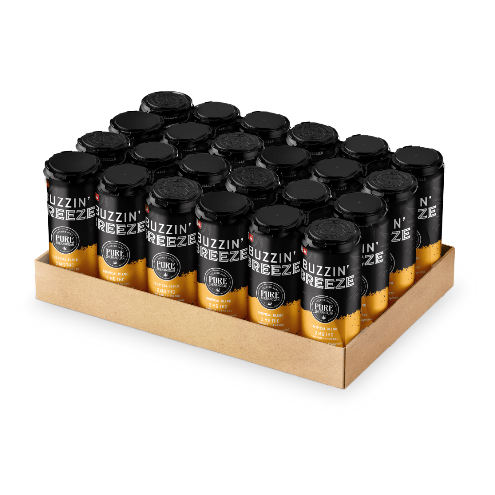 BULK Buzzin' THC Seltzer - Case (24)