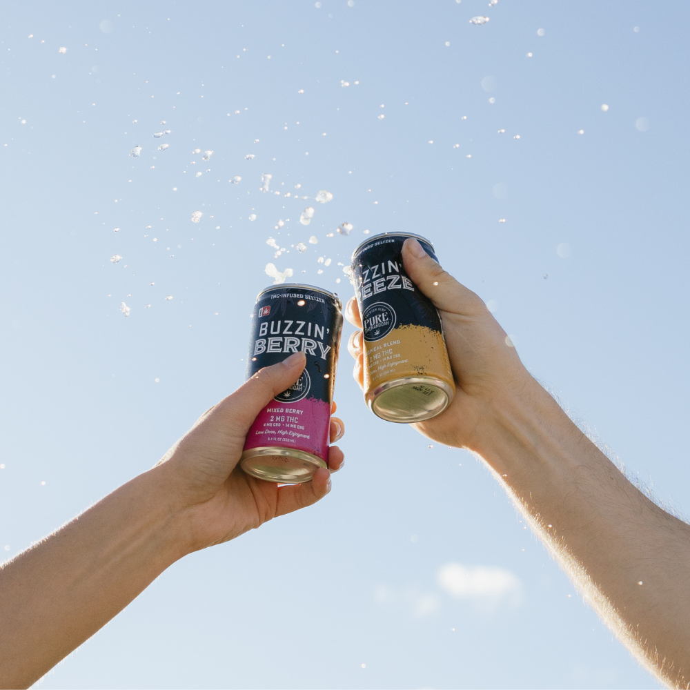 Buzzin' THC Seltzer