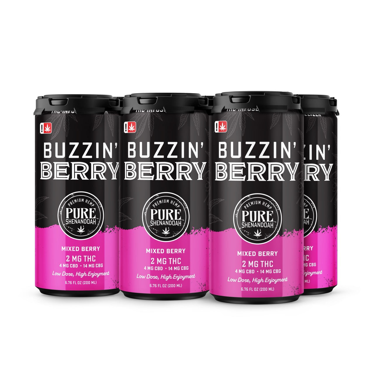BULK Buzzin' THC Seltzer - Case (24)