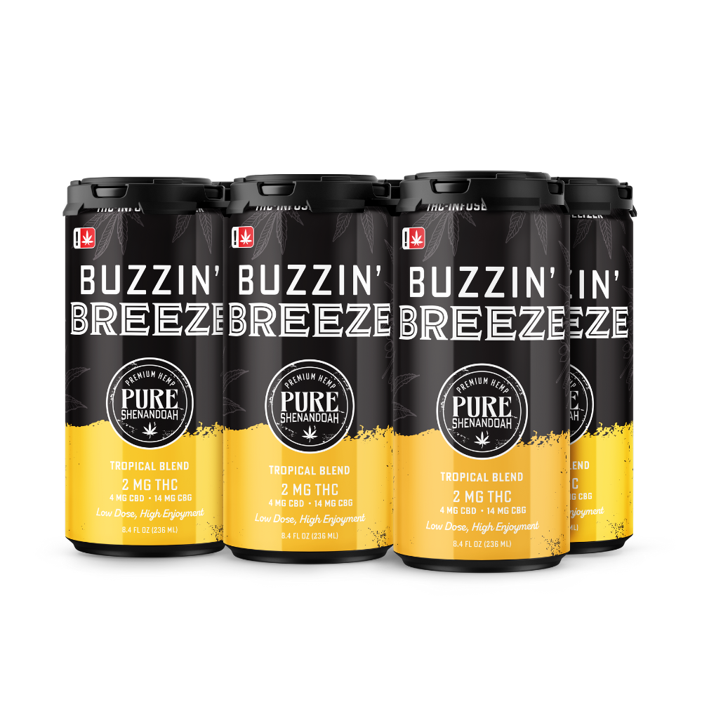 BULK Buzzin' THC Seltzer - Case (24)