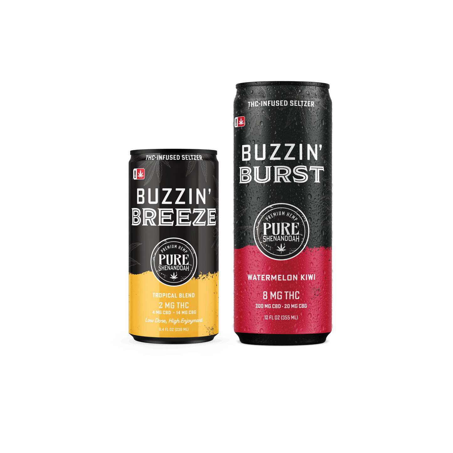 BULK Buzzin' THC Seltzer - Case (24)