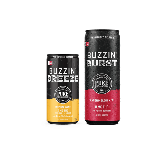BULK Buzzin' THC Seltzer - Case (24)
