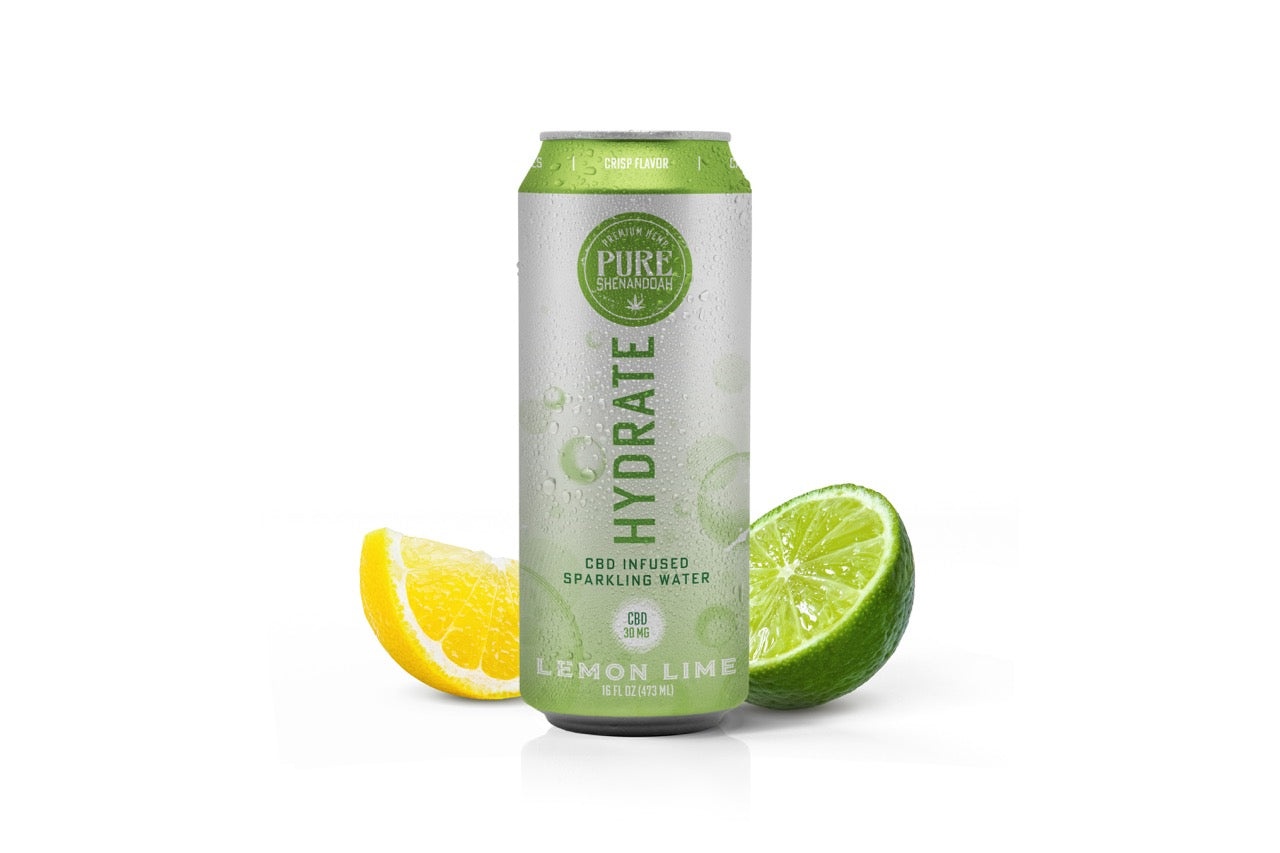 BULK Hydrate CBD Sparkling Water - Case (24)