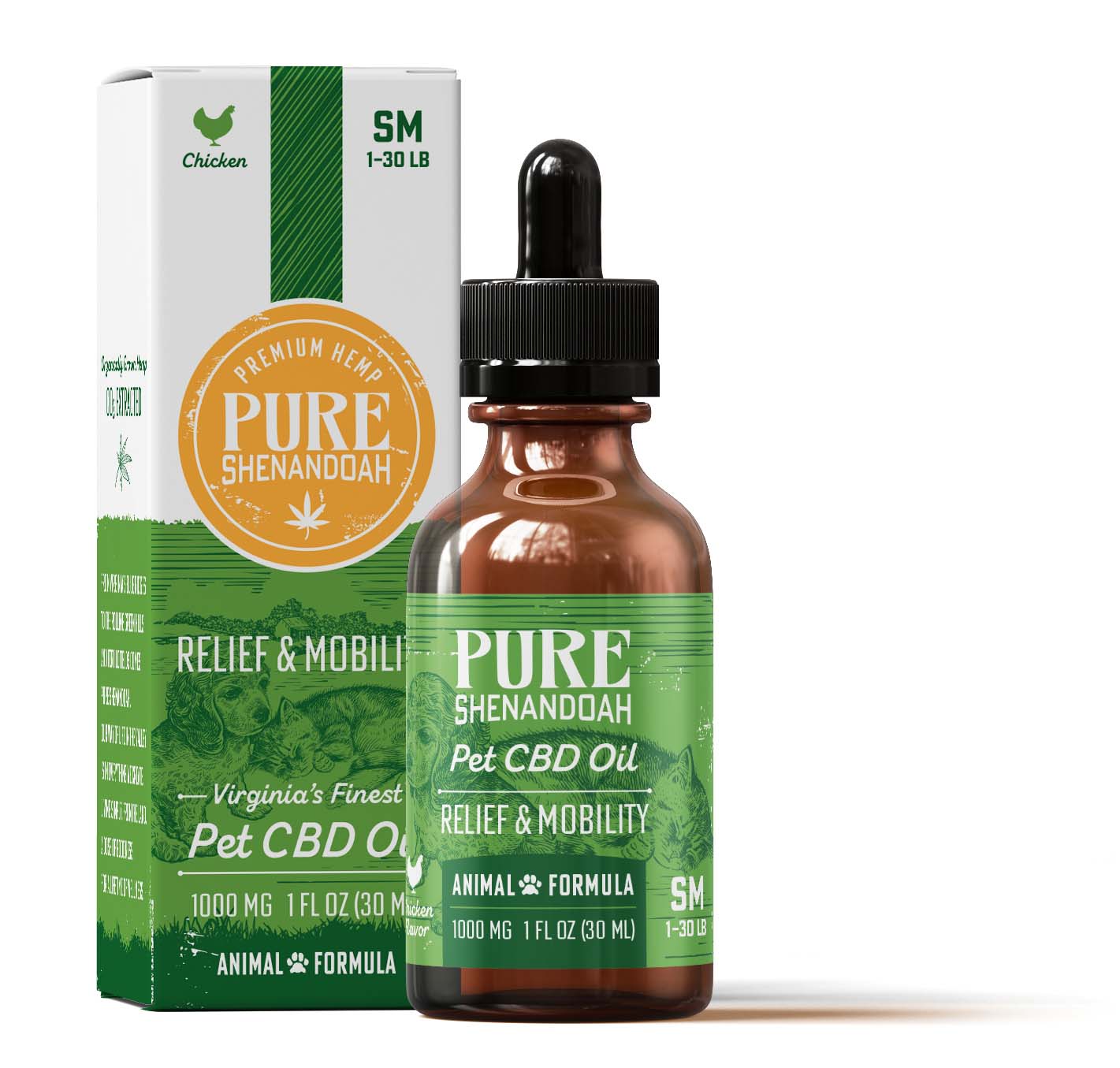 BULK Relief & Mobility Pet CBD Oil