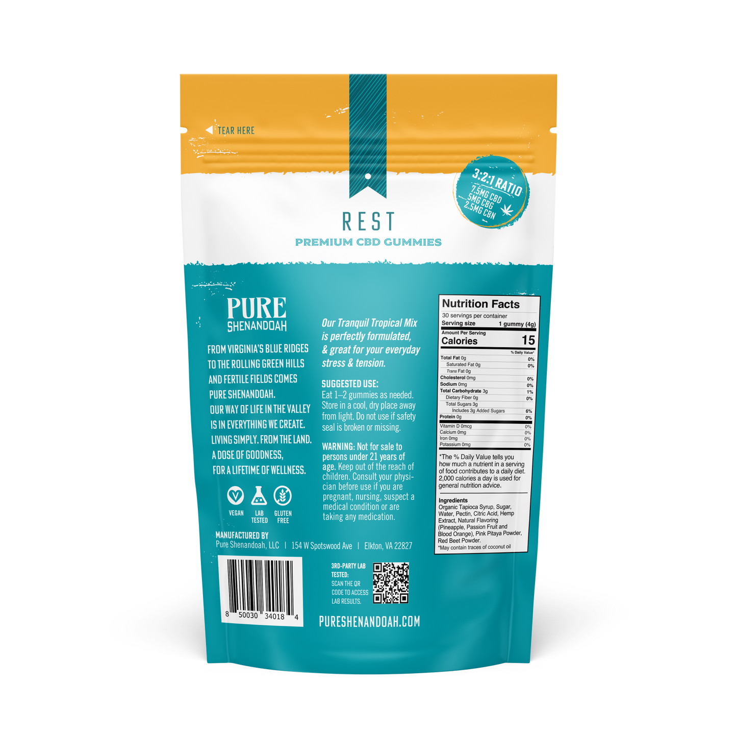 BULK Rest CBD Gummies