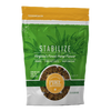 Pure Shenandoah Stabilize Hemp Flower 3.5 g front packaging, green and white resealable bag with hemp leaf design, window showing flower, labeled "Virginia’s Finest Hemp Flower."